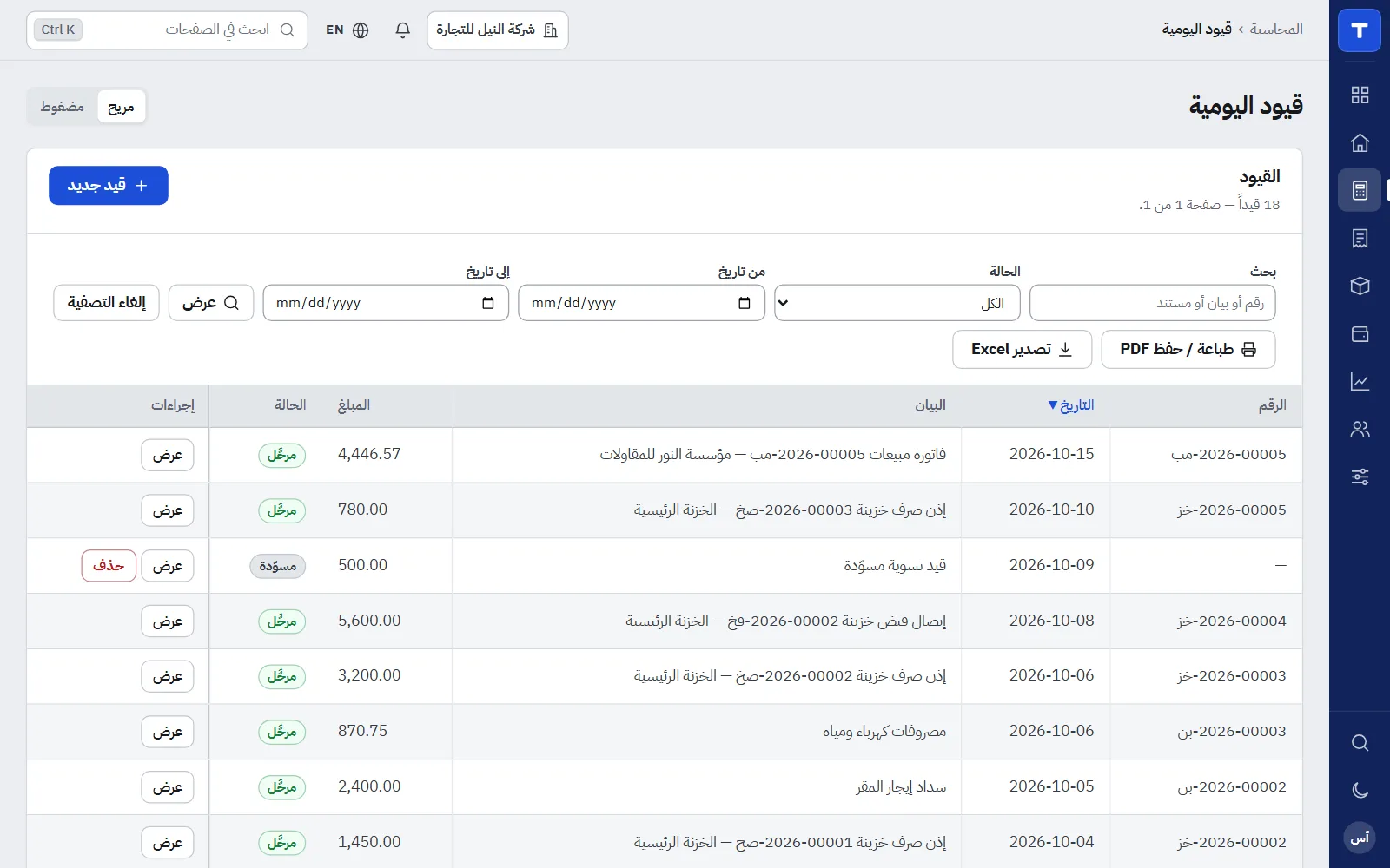 Totalacco: القيود